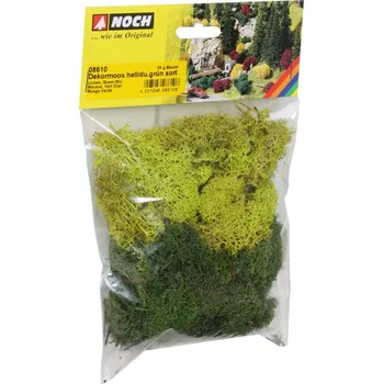 Modelová železnice Dekorační mech zelený - Noch 08610