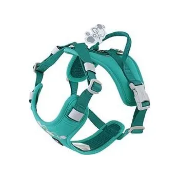 Postroj pro psa Postroj Hurtta Weekend Warrior II ECO paví zeleň 65-80