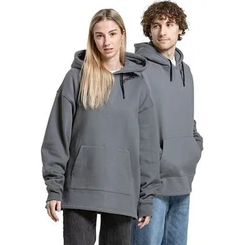 Pánské oblečení Meatfly unisex mikina Omani Pewter | Šedá | Velikost M