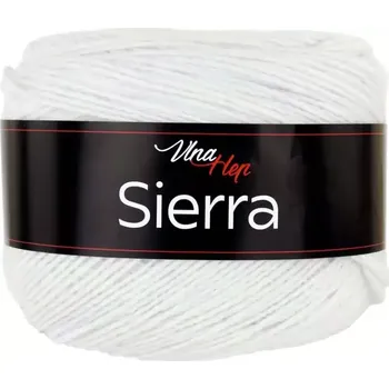 Příze Vlna-Hep Sierra 6002 Bílá (Směsová příze Sierra 6002 Bílá)