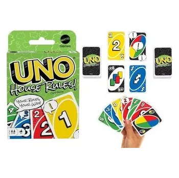 Pexeso UNO House Rules