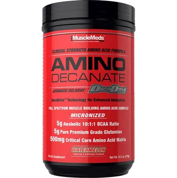 Aminokyselina MuscleMeds Amino Decanate Energy 360 g Příchuť: meloun