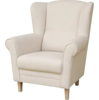 Křeslo KLIPOS křeslo, SS02 bílá káva