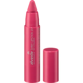 Rtěnka alverde NATURKOSMETIK rtěnka lesklá Chubby 20 Pink Te