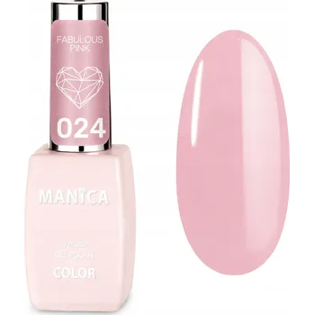 Přípravek na nehty Manica Hybridní lak - Fabulous Pink 024 10 ml