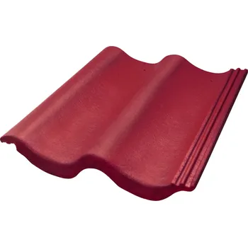 betonová krytina KM BETA Taška střešní KMB HODONKA Briliant -višňová