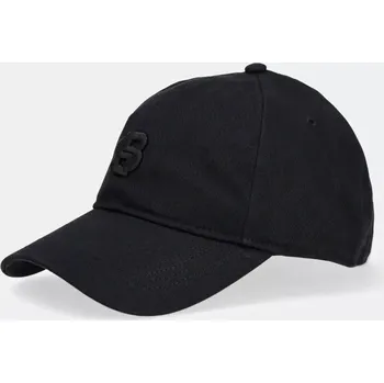 Čepice Bavlněná baseballová čepice BOSS Ari-B-ICON černá barva, s aplikací, 50533348 99X, vel. ONE SIZE