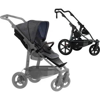 Kočárek Kočárek TFK proA frame Stroller seat unit mono/pro Premium 2026, grey