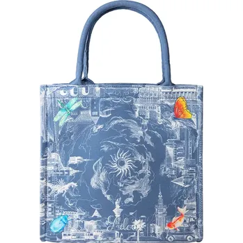 Kabelka Lilou více barev, SHOP/MED/CANVAS/BLUE/LIGHT/30 vícebarevná MLC, vel. ONE SIZE