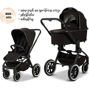 Kočárek Kočárek MOON Resea+ Extra 2024, black