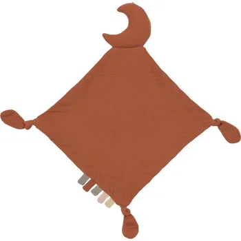 Hračka pro nejmenší Muchláček LÄSSIG Baby Comforter Little Universe 2024, moon rust