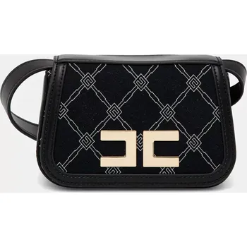 Kabelka Dětská kabelka Elisabetta Franchi černá barva, EFBO104.C.GA018 99X, vel. ONE SIZE