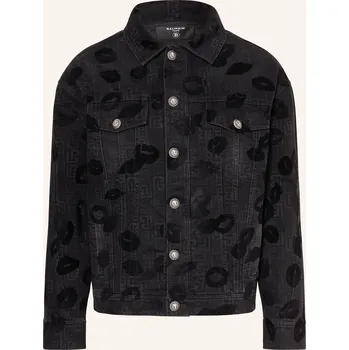 Pánské džíny Balmain Pánská Džínová Bunda, černá, 48