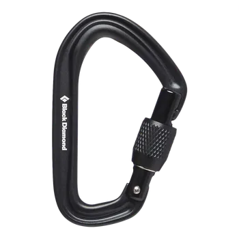 karabina Black Diamond Hotforge Screwgate Barva: black