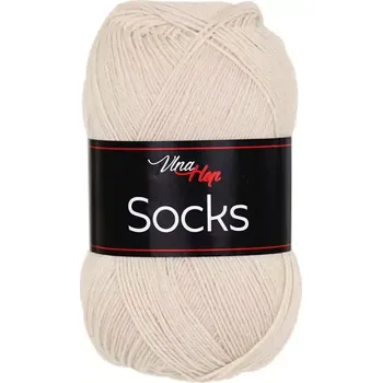 Příze Vlna-Hep Socks 61007 Ecru (Ponožková příze Socks 61007)