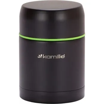 Termoska termoska jídlovka 0,50l NR, mat černá, d10,5x15cm, (8hod.)