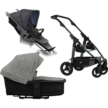 Kočárek Kočárek TFK Set Mono 4 frame air chamber wheel Premium 2026, grey