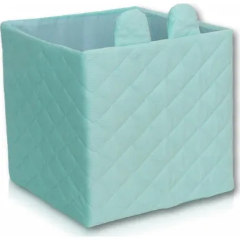 Úložný box Krabička Kontejner Koš na hračky mátový