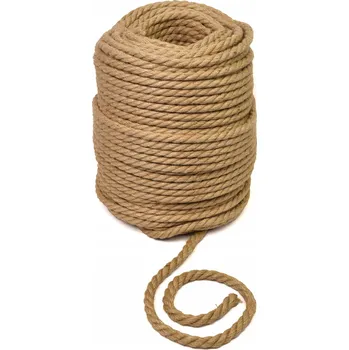 Železářství Jutové lano námořnické stáčené šňůra 12mm 20 METRŮ