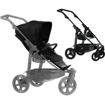 Kočárek Kočárek TFK Mono 4 frame air chamber wheel Stroller seat unit mono/pro 2026, black