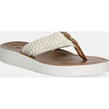 Dámské žabky Žabky Barbour Kelburn dámské, béžová barva, na plochém podpatku, LBS0019WH12 01X, EUR 36