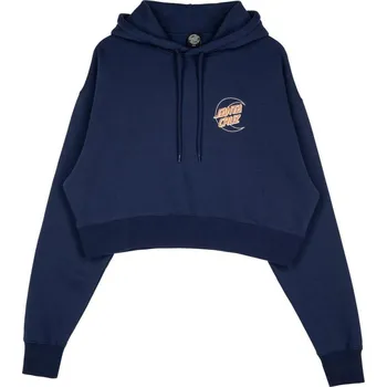 Pánské oblečení SANTA CRUZ mikina - Moon Dot Emb Midnight Blue (MIDNIGHT BLUE) velikost: 8