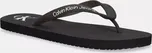 Žabky Calvin Klein Jeans BEACH SANDAL TRANSPARENT TPU pánské, černá barva, YM0YM01267, EUR 42