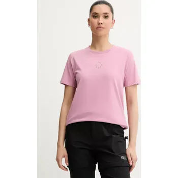 Dámské tričko Bavlněné tričko Picture Virel dámské, růžová barva, WTS0575 34X, vel. XS