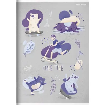 Sešit Linkovaný sešit A5 TOP-2000 16 listů