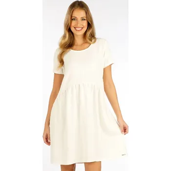 Dámské šaty Dámské smetanové šaty LITEX volný střih XL