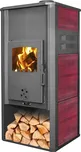 BLIST Krbová kamna Ambasador / ROMA E - 22 kW s výměníkem - red