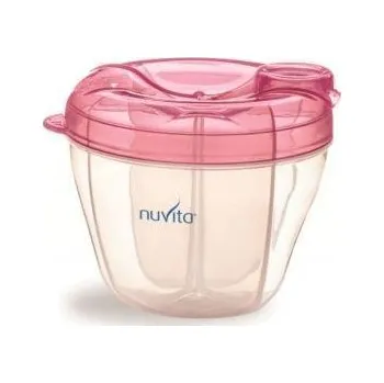 Dávkovač mýdla Nádoba a dávkovač NUVITA na sušené mléko, pink