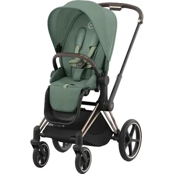 Kočárek Kočárek CYBEX Priam Rosegold Seat Pack 2025, leaf green