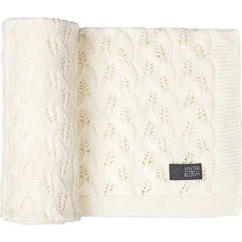Dětská deka VINTER & BLOOM Deka VINTER&BLOOM Moment Organic 2025, warm white