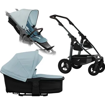 Kočárek Kočárek TFK Set Mono 4 frame air wheel 2026, blue dual color