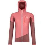 Ortovox Ladiz Hybrid Jacket W mountain rose L; Červená bunda + DÁREK DLE VÝBĚRU!