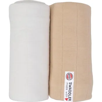 Multifunkční osuška LODGER Swaddler Tribe 120x120 cm 2ks 2024, cloud dancer