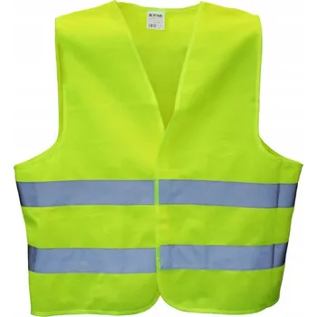 reflexní vesta VÝSTRAŽNÁ REFLEXNÍ VESTA ŽLUTÁ XXL EPM