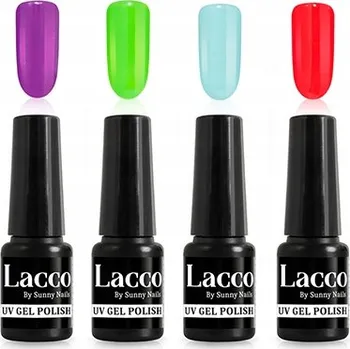 Přípravek na nehty Hybridní lak barevný lak Sunny Nails 6 ml