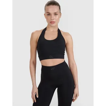 Podprsenka 4F Sportovní tréninková podprsenka Černá M