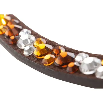 KAVALKADE Čelenka Sparkle, brown/brown, vel. PONY