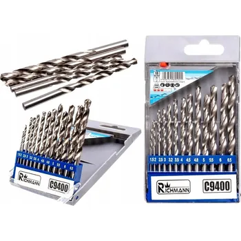 Vrták Vrtáky do kovu Corona C9400, sada 13 kusů