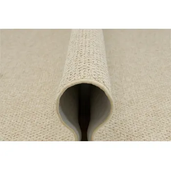 Koberec KOBEREC BÉŽOVÝ KRÉMOVÝ SMYČKOVÝ NEW TOPAZ S FILCEM NA MÍRU 100x150 cm