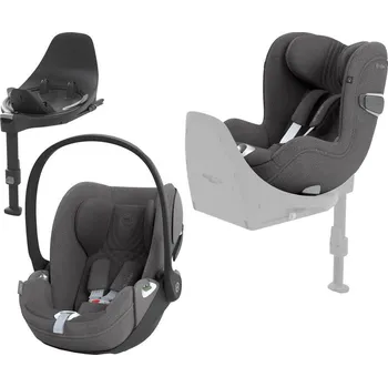 Přeprava dětí Autosedačky CYBEX T-Line Platinum Line Modulární systém 2025, mirage grey PLUS