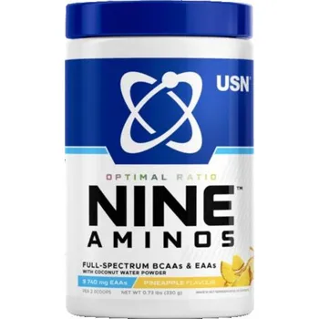 Aminokyselina USN Nine Aminos 330g Hrozno + DÁREK