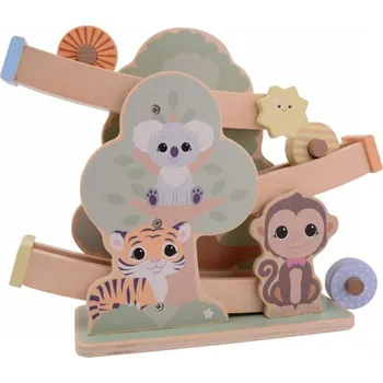 Hračka pro nejmenší Závodní dráha JOUÉCO The Wildies Family 24m+ 2025