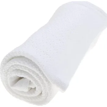 Dětská deka Deka VINTER & BLOOM Soft Grid Organic 2025, bright white