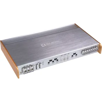 Auto elektroinstalace KUERL 4cestný zesilovač do auta, 4 x 80W / 2x 250W