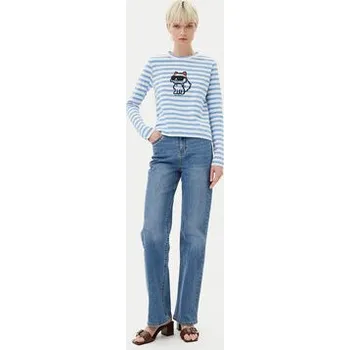 KARL LAGERFELD Halenka A1W17137 Modrá Regular Fit S