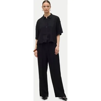 Dámská košile Vero Moda Košile Linn 10306820 Černá Relaxed Fit L